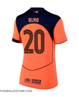 Günstige Barcelona Dani Olmo #20 3rd trikot Damen 2025-26 Kurzarm